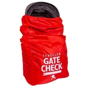 Stroller Gate Check Protection Bag Travel Airplane Large Standard Size Red EUC
